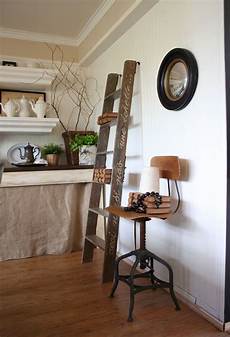 Metal Ladder Shelf