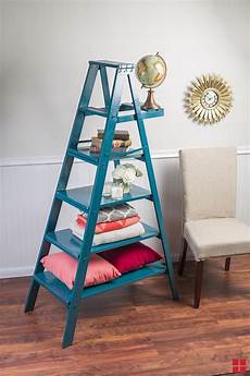 Narrow Ladder Shelf