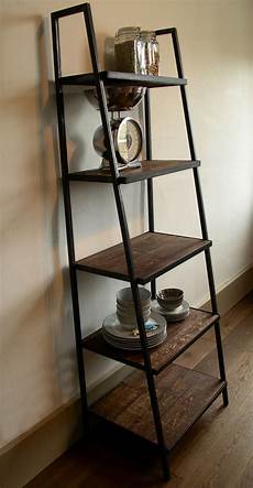 Storage Ladder Shelf