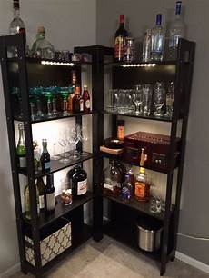 Black Corner Shelf
