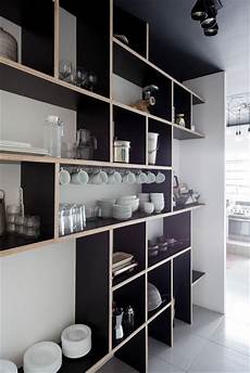 Black Shelving