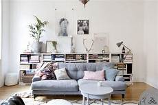 Bookshelf Behind Couch