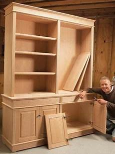 Bookshelf With Doors