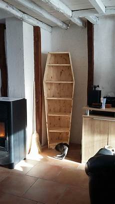 Coffin Bookcase