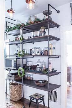 Copper Pipe Shelves