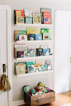 Floating Bookshelves Nursery