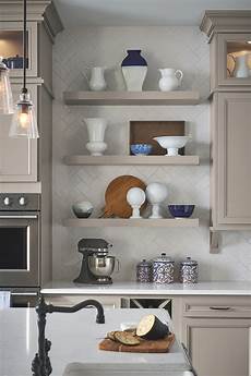 Floating Kitchen Shelves