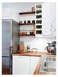 Floating Kitchen Shelves
