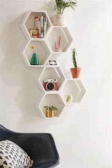 Gold Floating Shelves