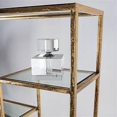 Gold Shelving Unit
