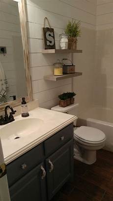 Grey Floating Shelves