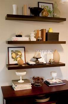 Oak Floating Shelves