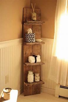 Rustic Ladder Shelf