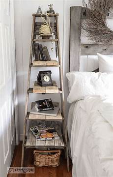 Rustic Ladder Shelf