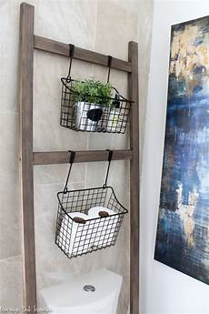Storage Ladder Shelf