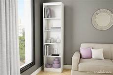 White Corner Bookcase