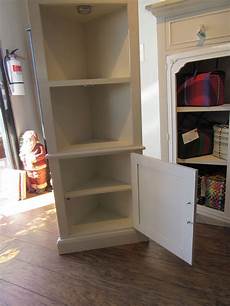 White Corner Bookcase