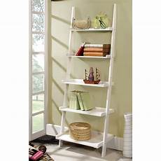 White Corner Bookcase